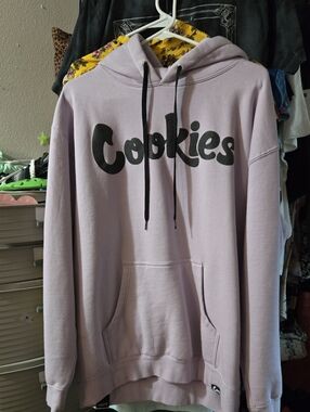 Cookies Lavender Pullover Hoodie for Women